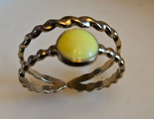 Bague "Soleil zeste" - Ajustable