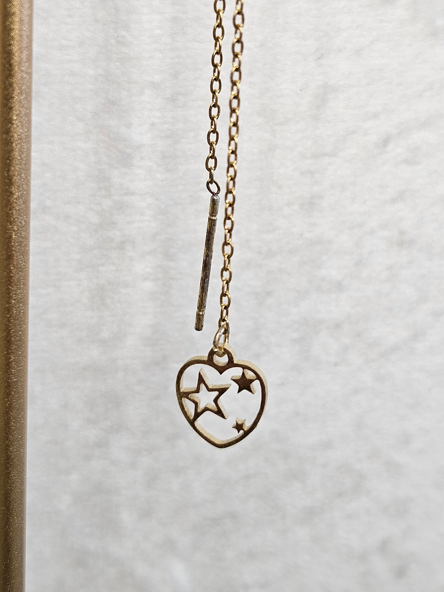 Boucles d'oreilles pendantes "Rêves d'amour"